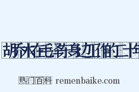 胡乔木在毛泽东身边工作的二十年是什么意思的图片